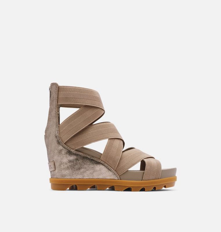 Sandalias Sorel Mujer - Joanie™ Ii Strap Wedge Marrones - 31605-LKBV